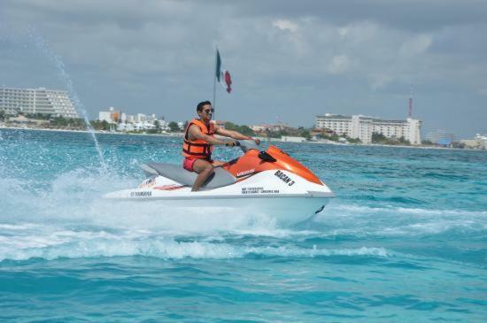 Casa Frente Al Mar Villa Cancún Værelse billede